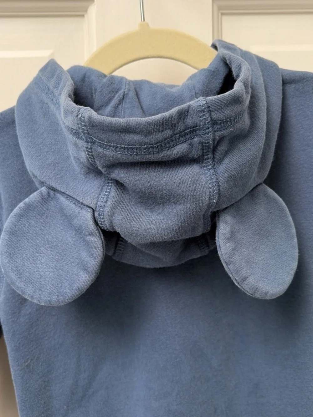 GAP x Disney 18-24 Months Mickey Hooded One-Piece Bodysuit